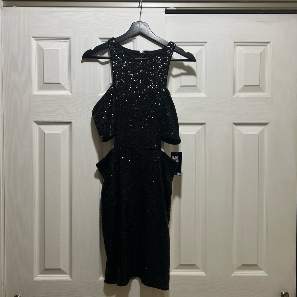 Cutout mini dress